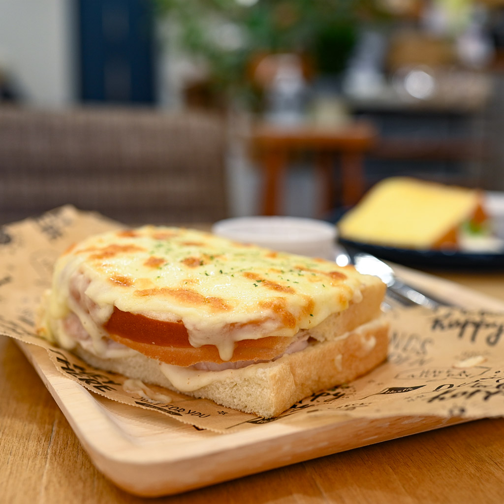 クロックムッシュ @ SKOG KAFFE