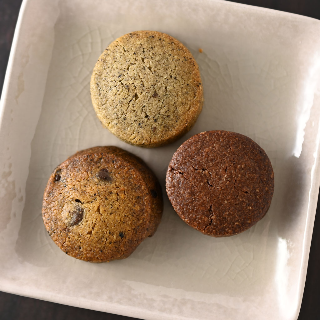 3種のバタークッキー