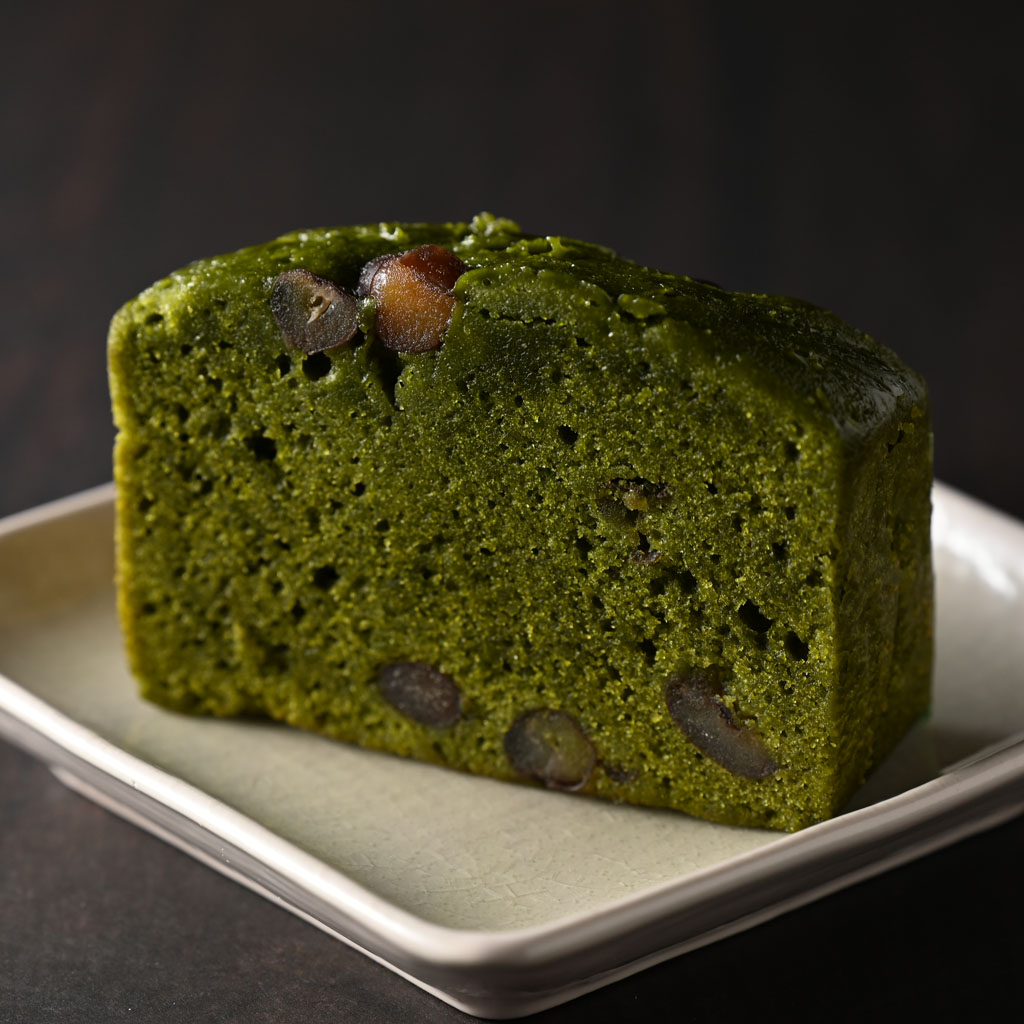 抹茶と大納言の御菓子