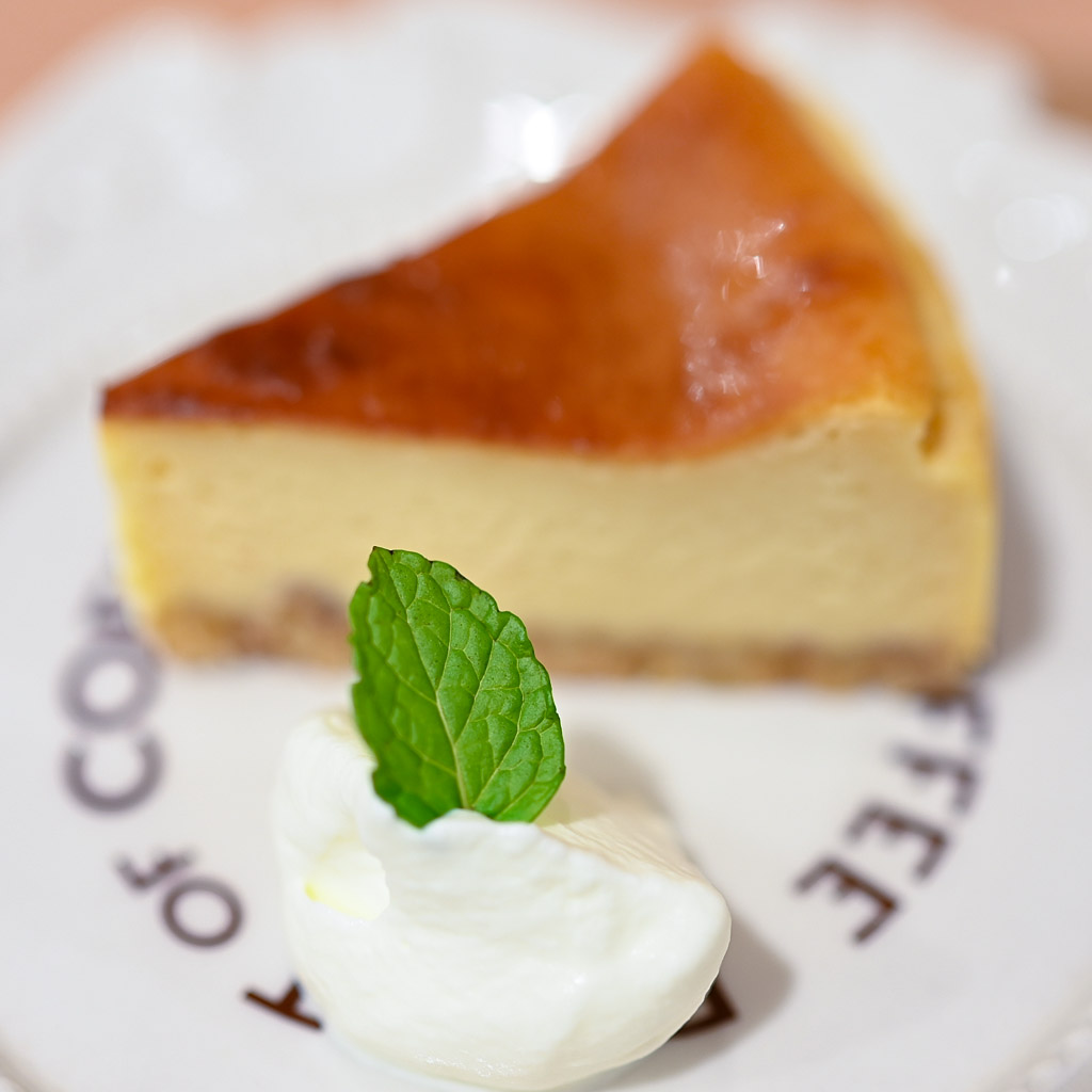 チーズケーキ @ R ART OF COFFEE