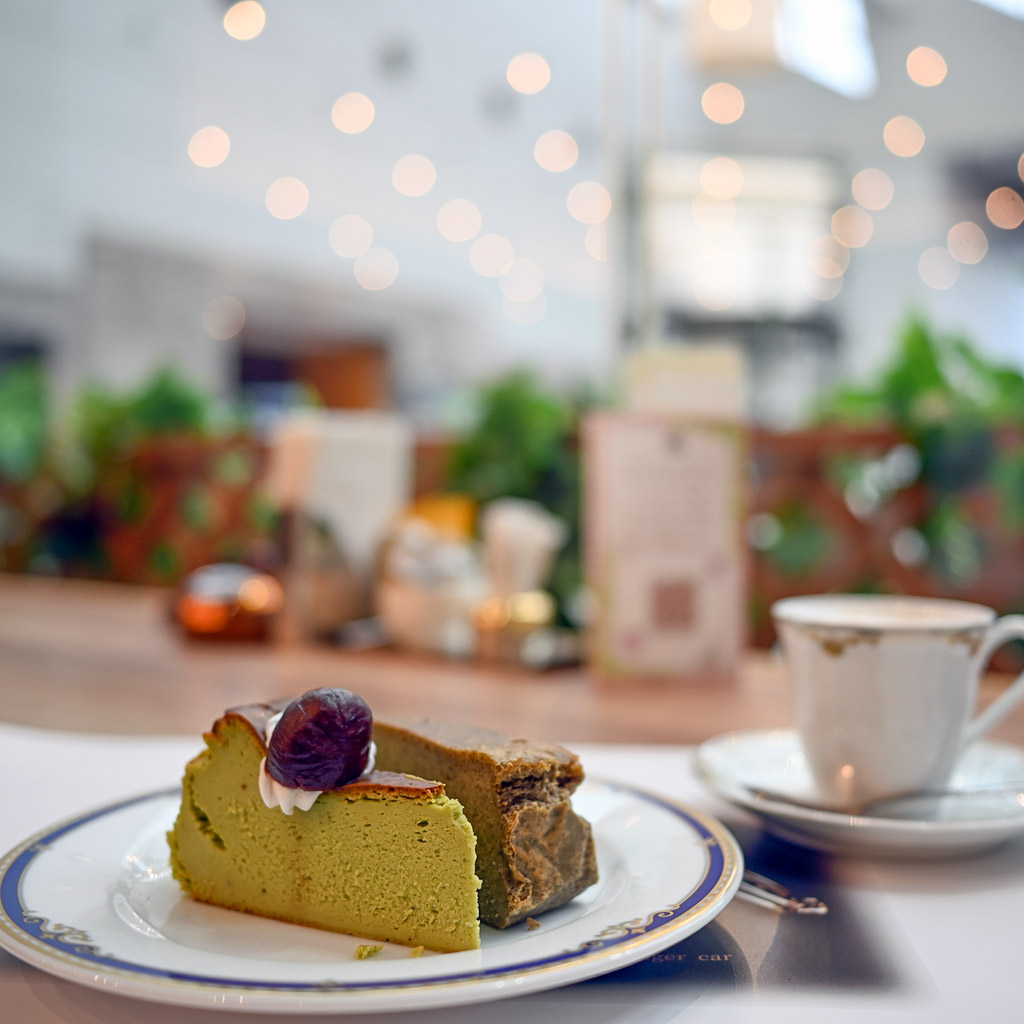 チーズケーキ・デュオ @ Restaurant Brick Age、トヨタ産業技術記念館