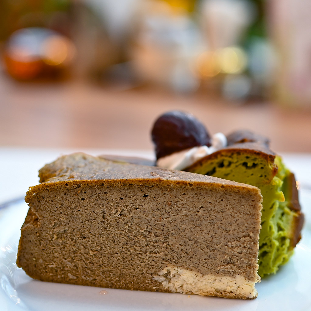 チーズケーキ・デュオ @ Restaurant Brick Age、トヨタ産業技術記念館