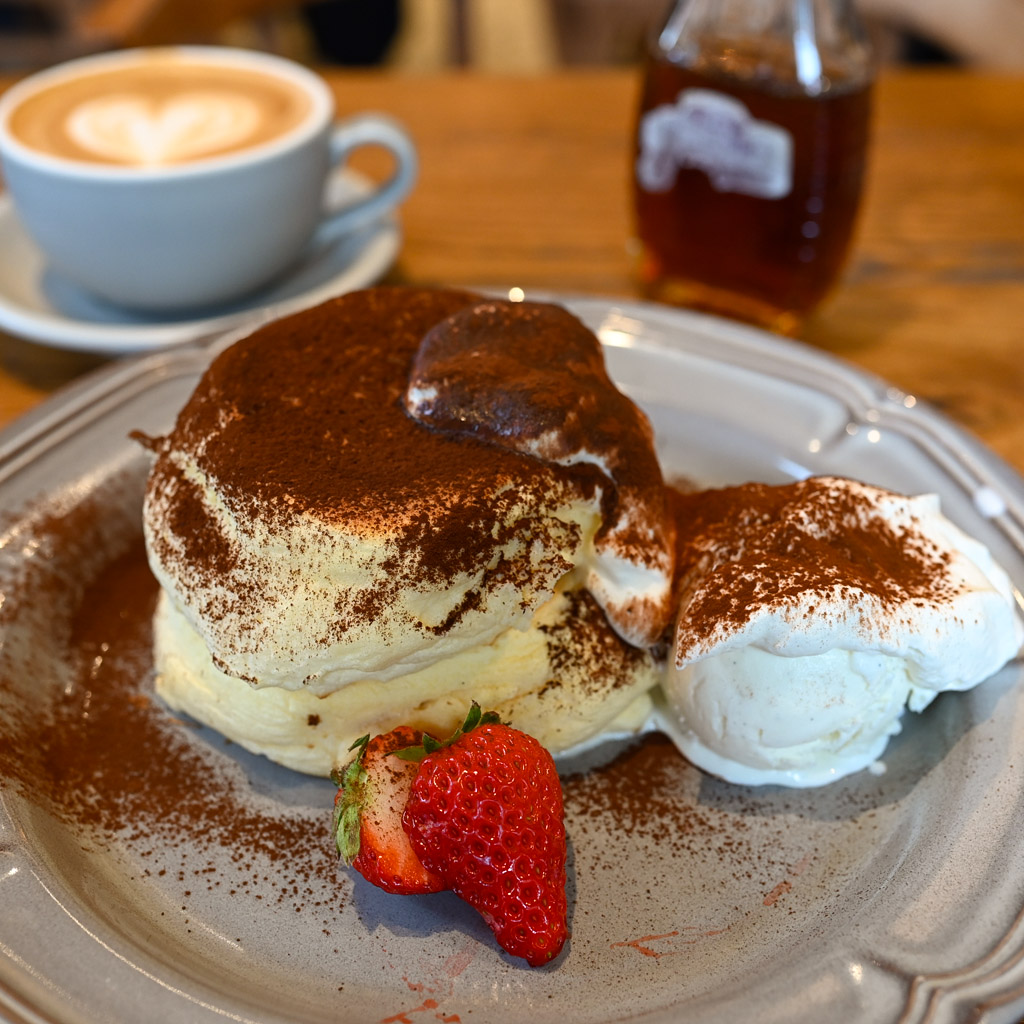 フォンダンショコラパンケーキ